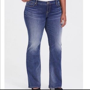 Brand New! Torrid Bootcut TALL, tummy control jeans.